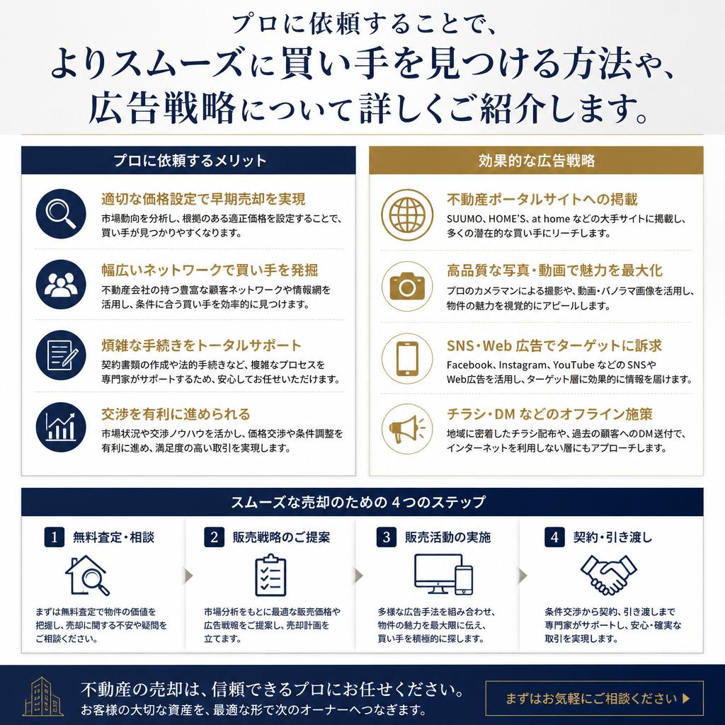 5. 効率的な買い手探しの方法