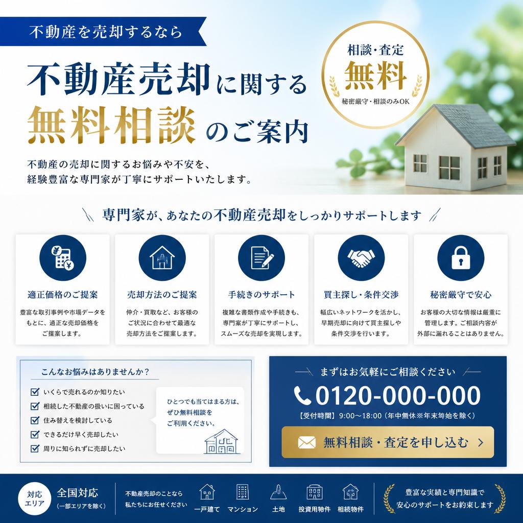 無料相談窓口のお知らせ
