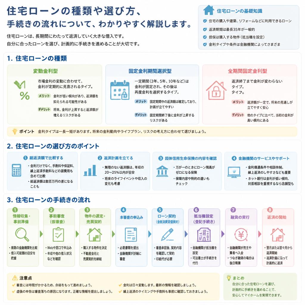 住宅ローンの基礎知識