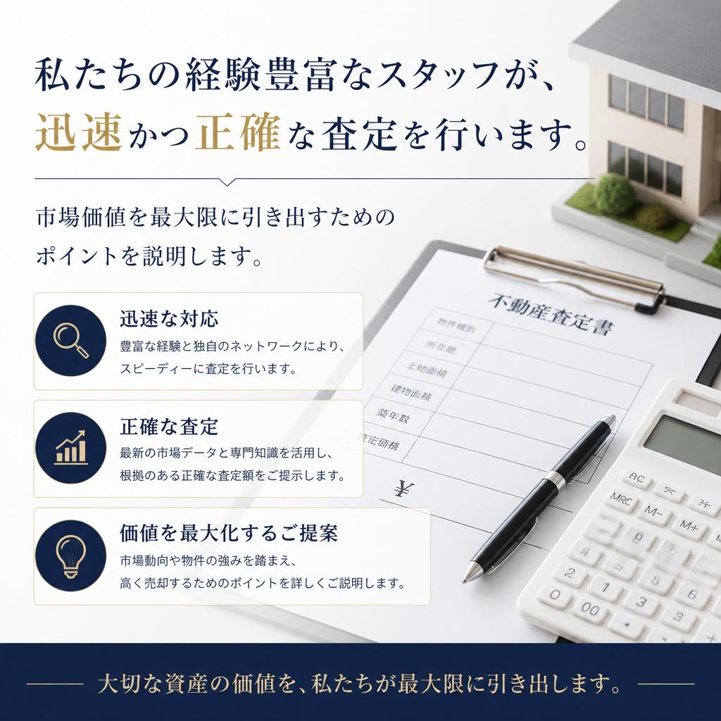 4. 専門家による迅速な査定