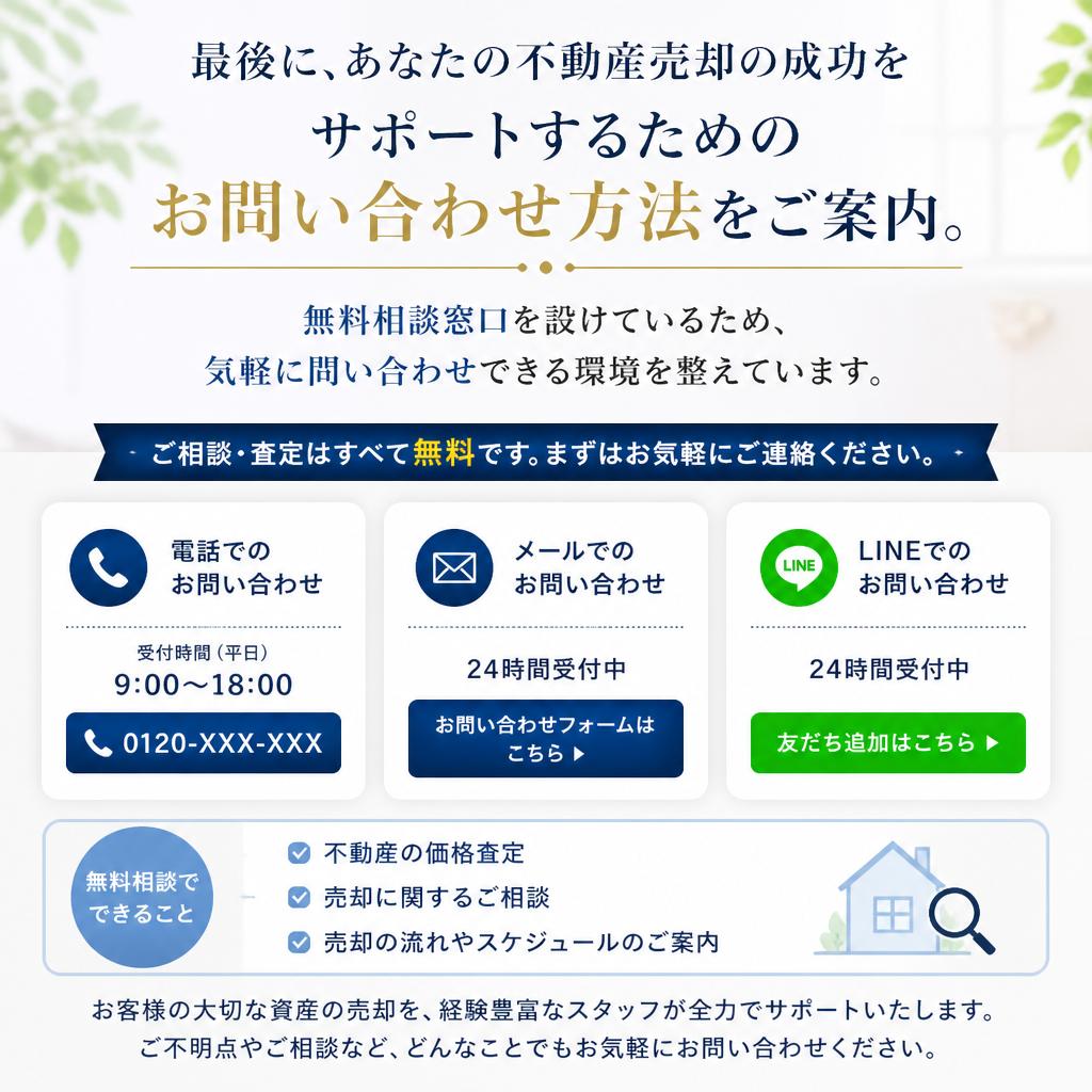 7. お問い合わせ・無料相談