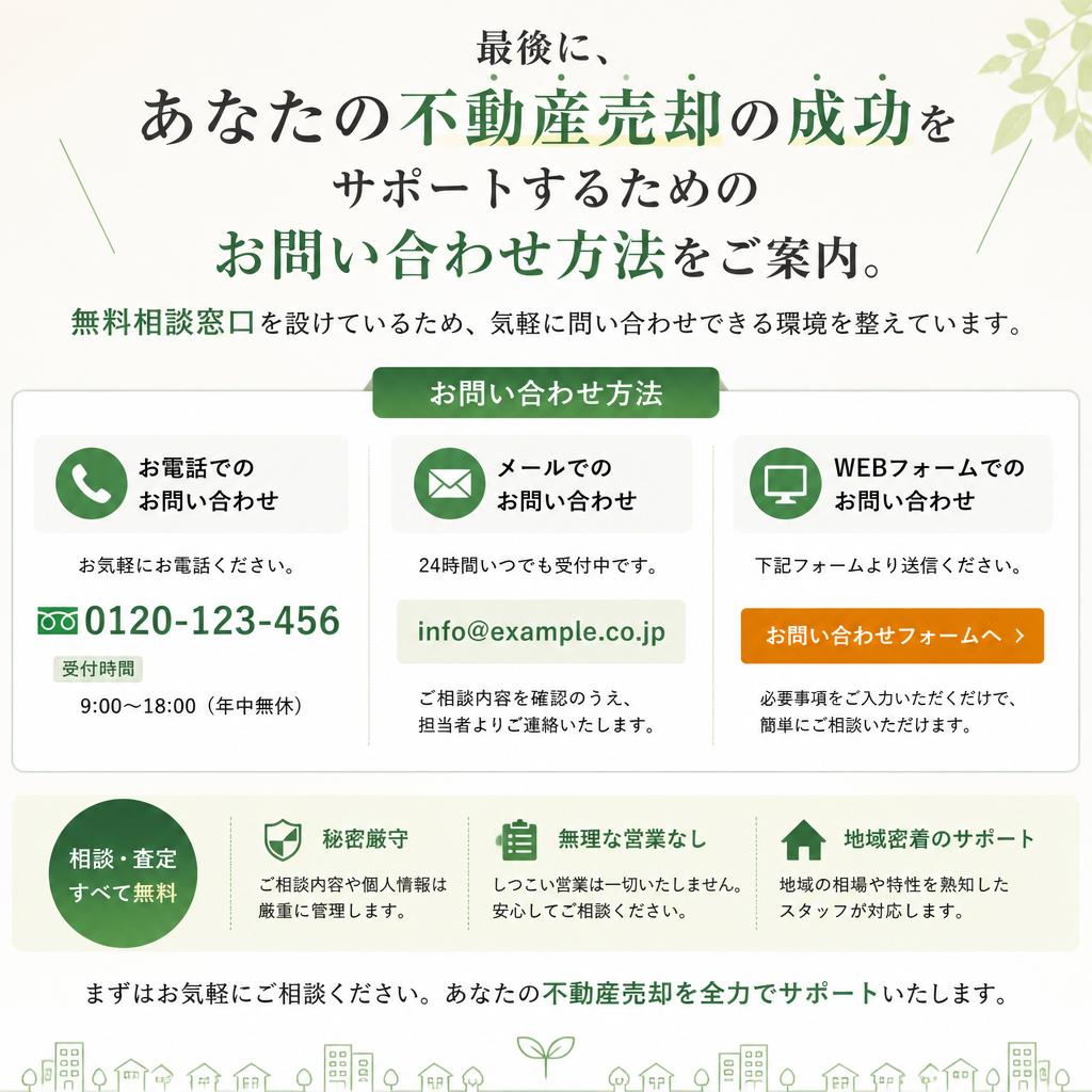 7. お問い合わせ・無料相談