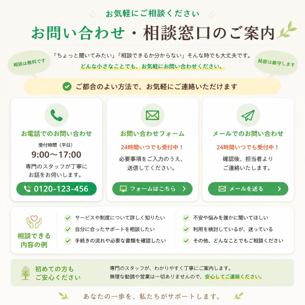 今すぐご相談ください！