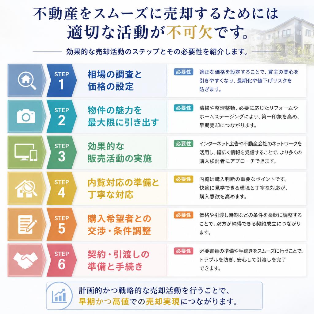 売却活動の重要性