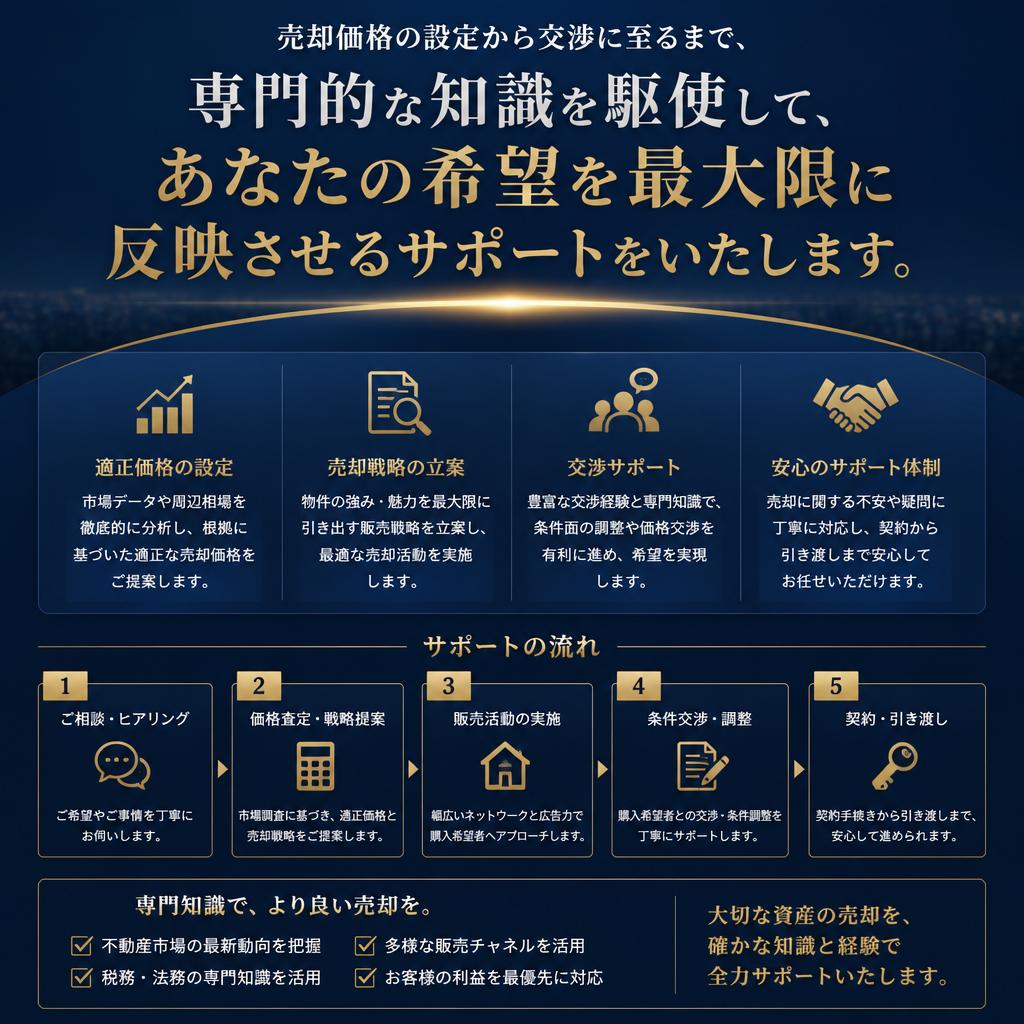 価格交渉のプロによるサポート