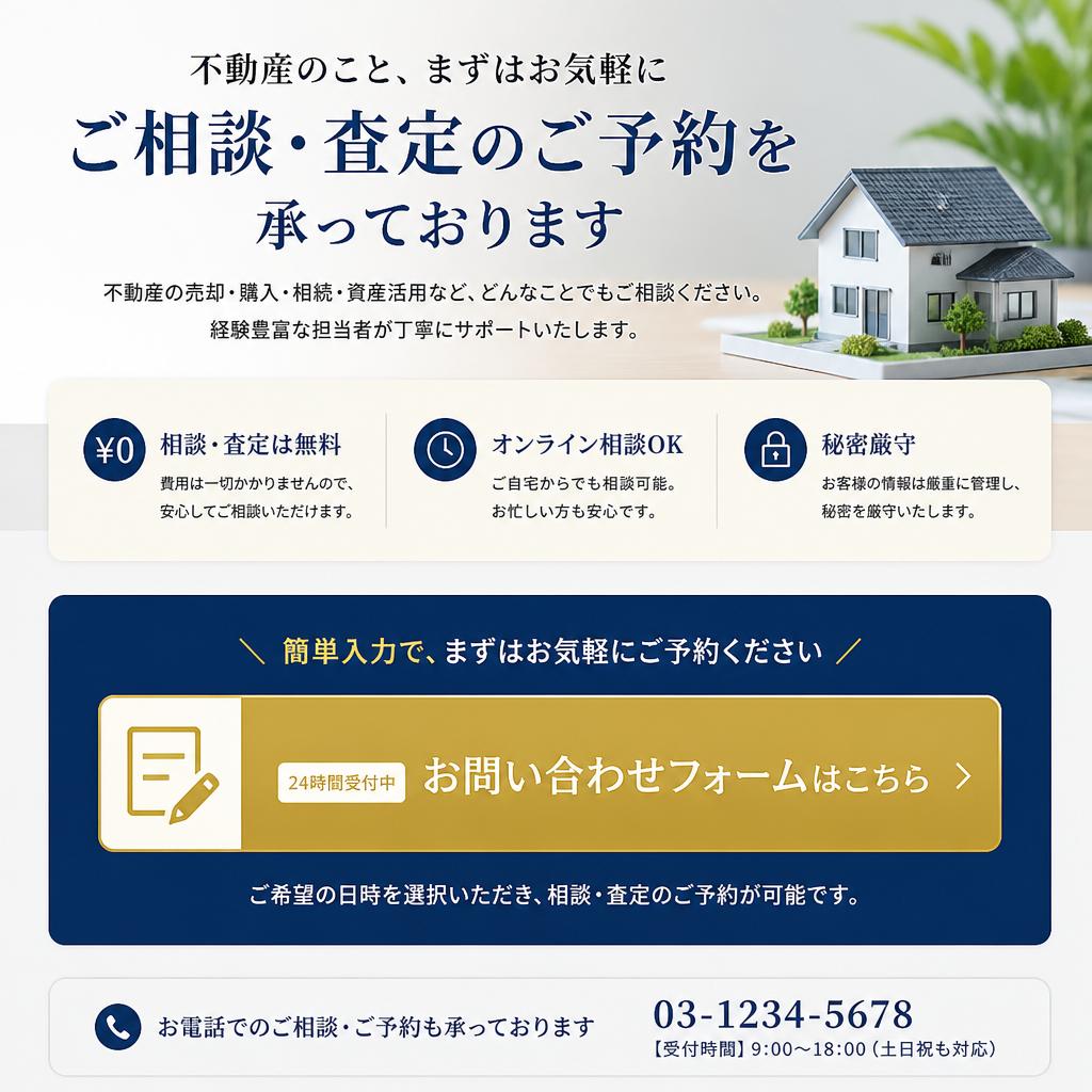 今すぐ無料相談を！