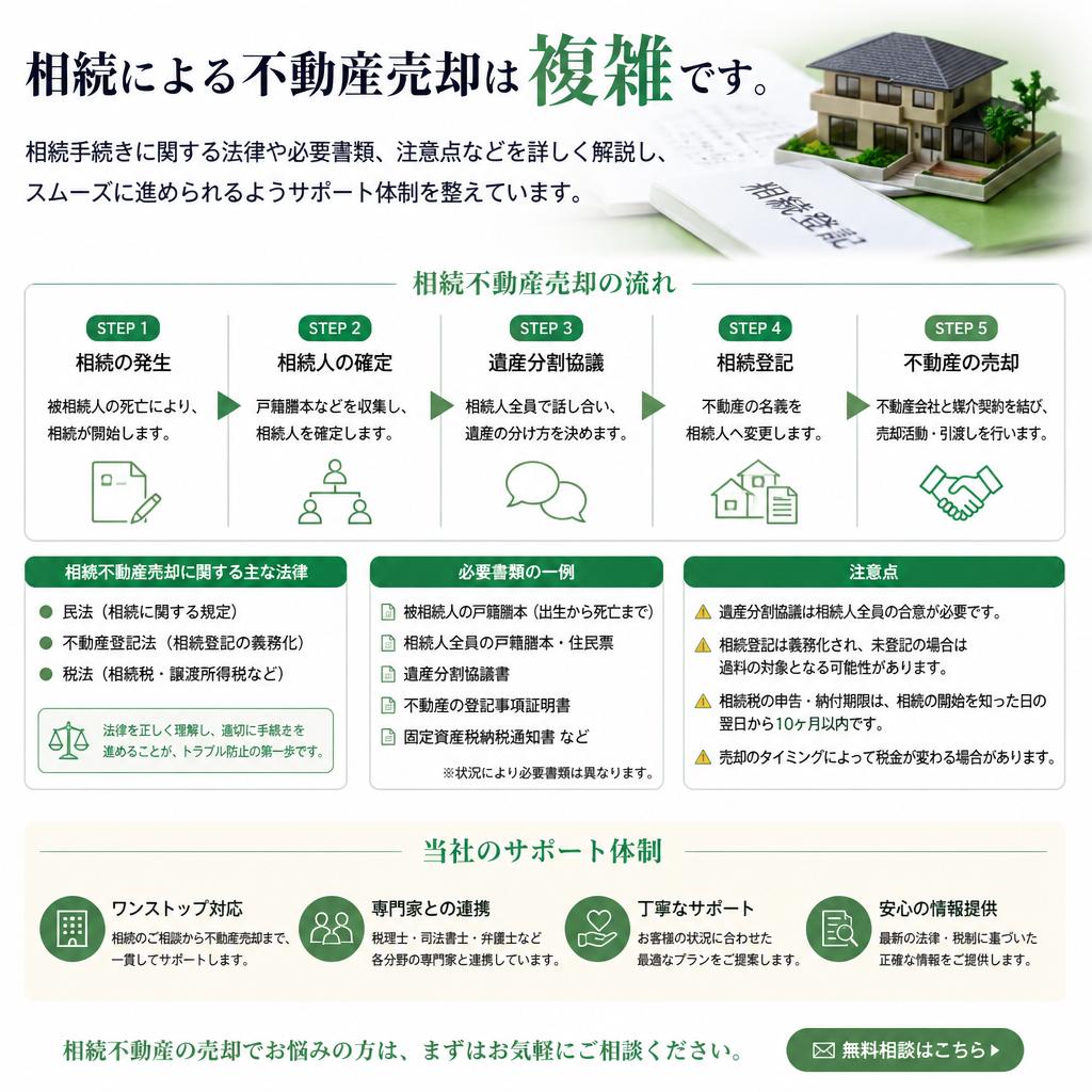 相続手続きのサポート