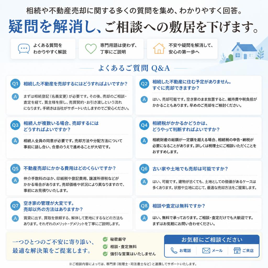 よくある質問（FAQ）