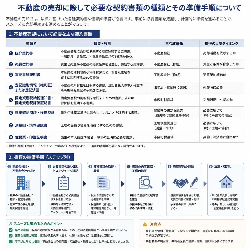 5. 契約書類の準備と手続き