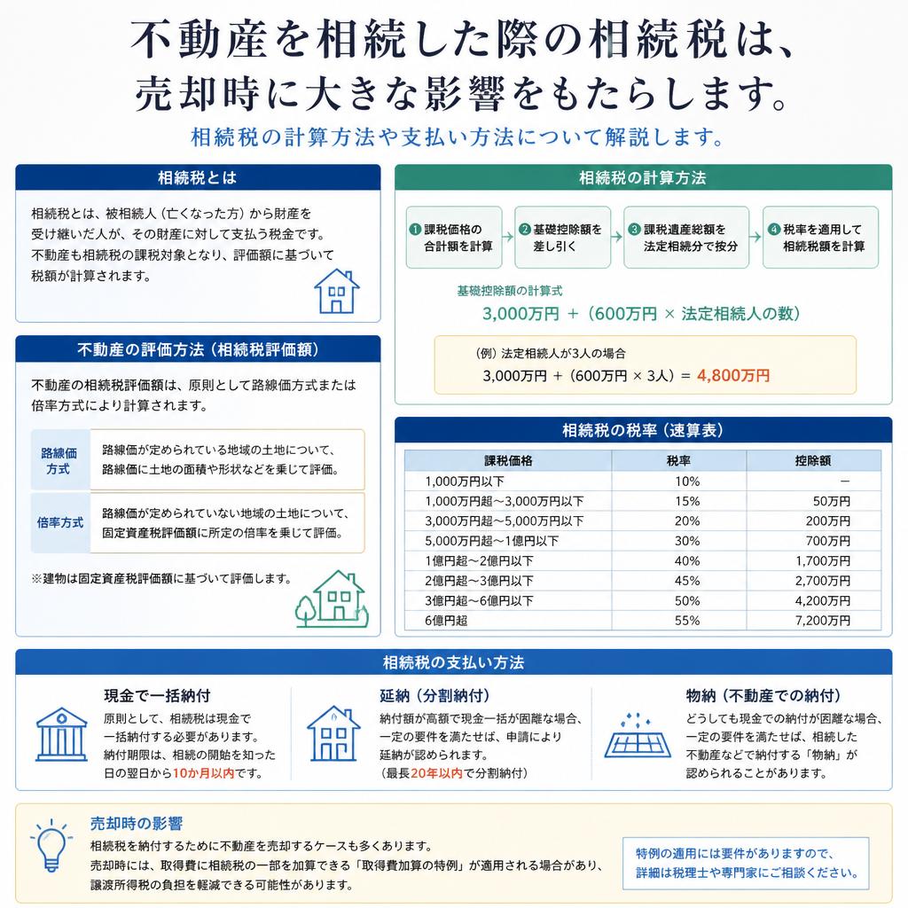相続税が不動産売却に与える影響