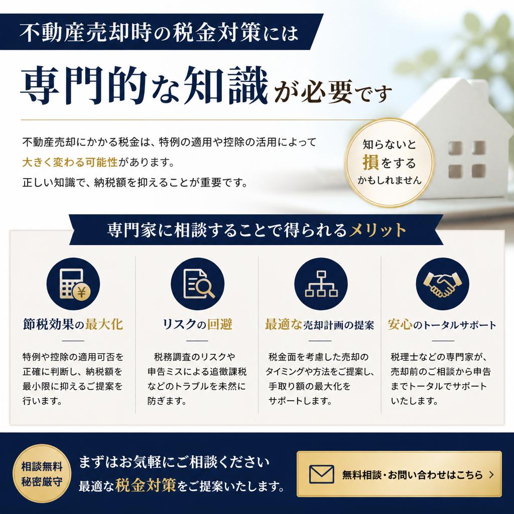 専門家への相談が必要な理由