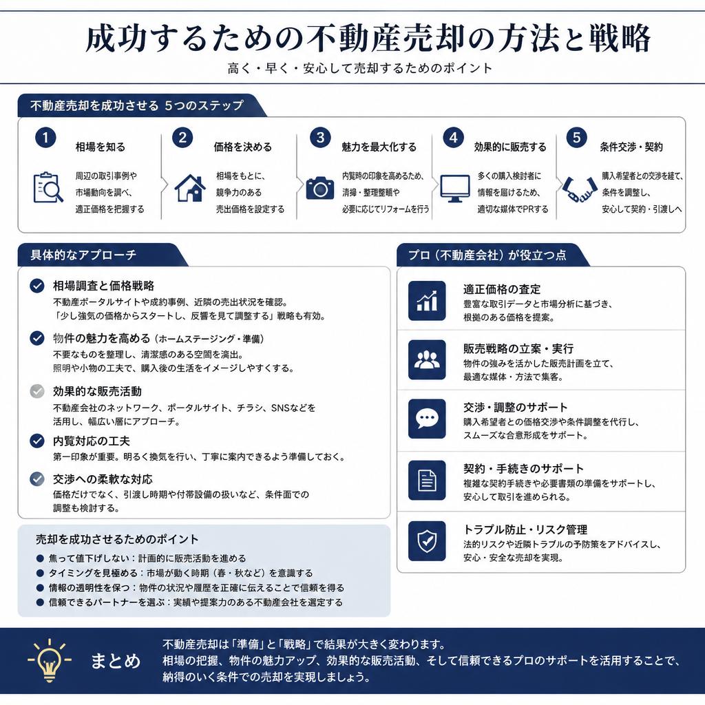 4. 成功する売却方法とは？