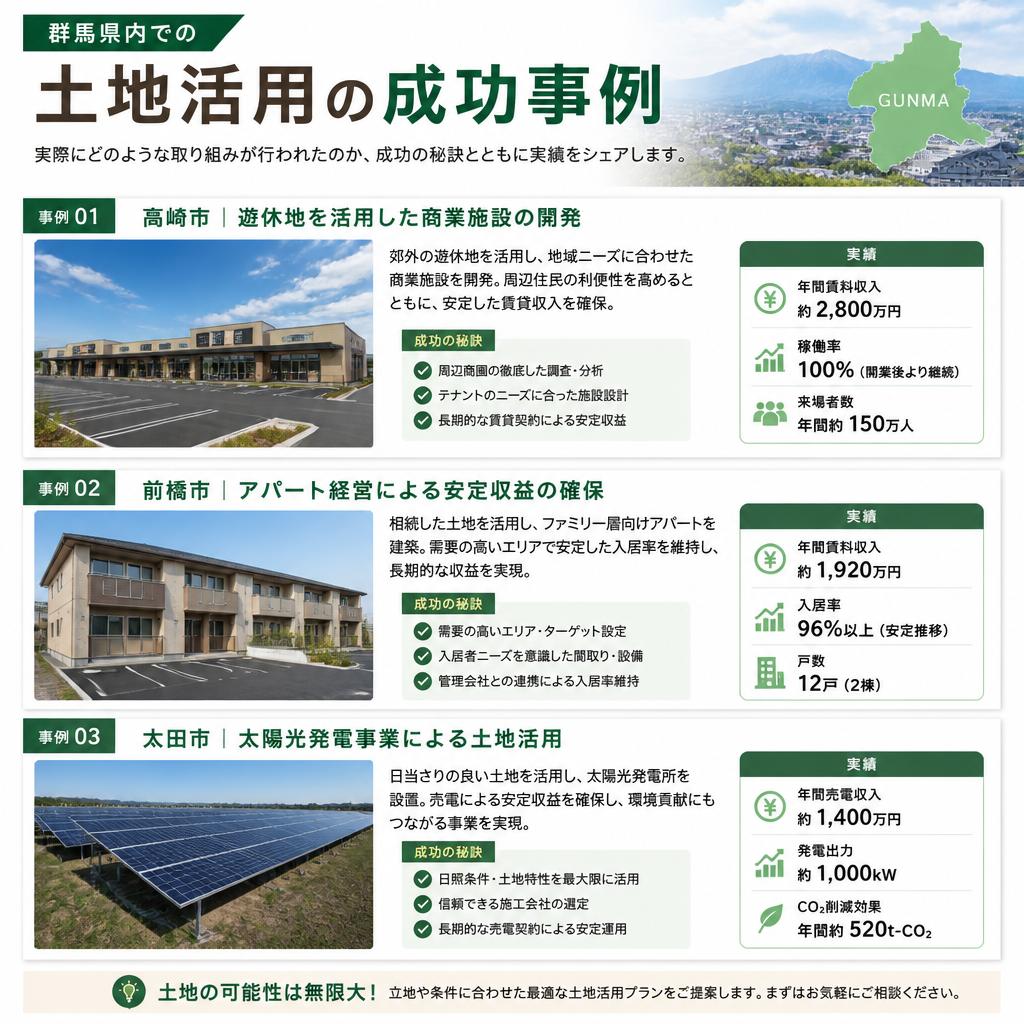 土地活用の成功事例