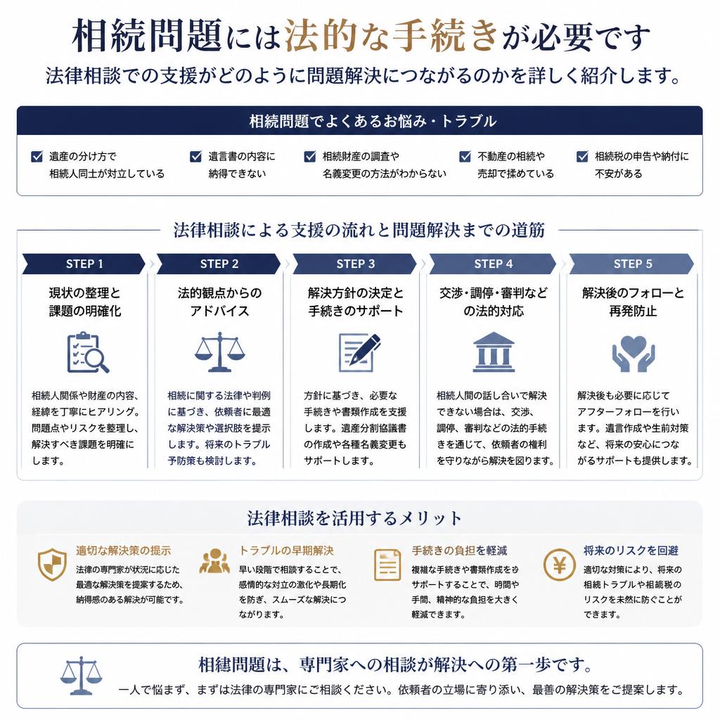 法律相談の重要性
