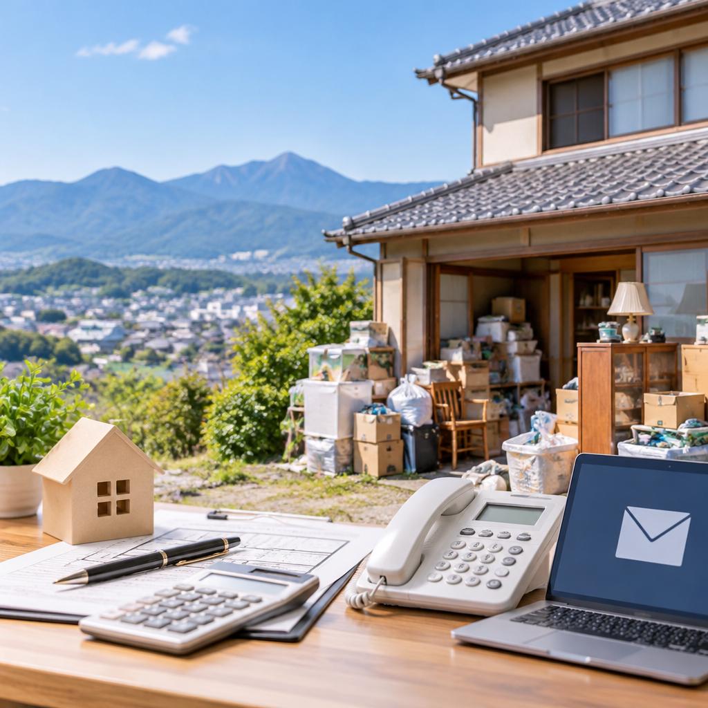 片付ける前でも大丈夫。まずは無料相談から始めませんか